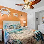 Tiki Blue Crab Cabana Beach Condo In Paradise