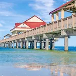 Clearwater Beach Waterfront Modern Villa 4Bd 2Big Open Loft 4Bt With Pool Boat Deck Sleep 15