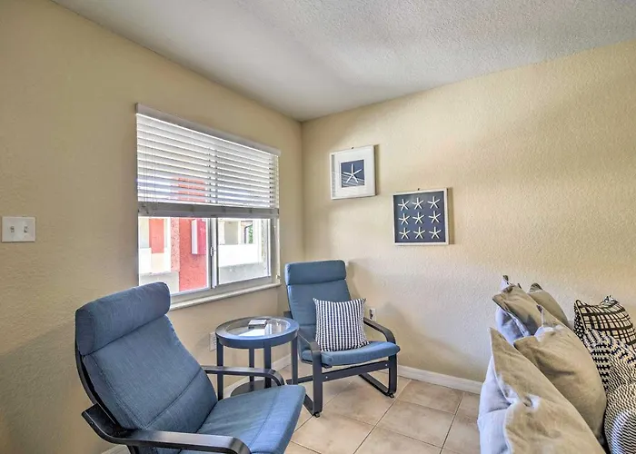 Sunny Indian Rocks Beach Condo Steps To Gulf!
