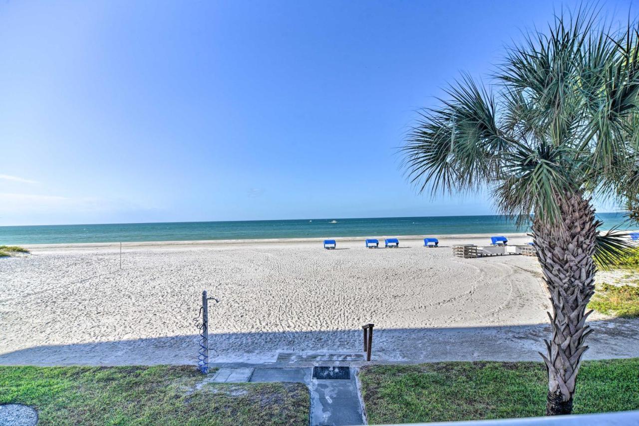 Apartment Beachfront Indian Shores - Pool And Hot Tub!