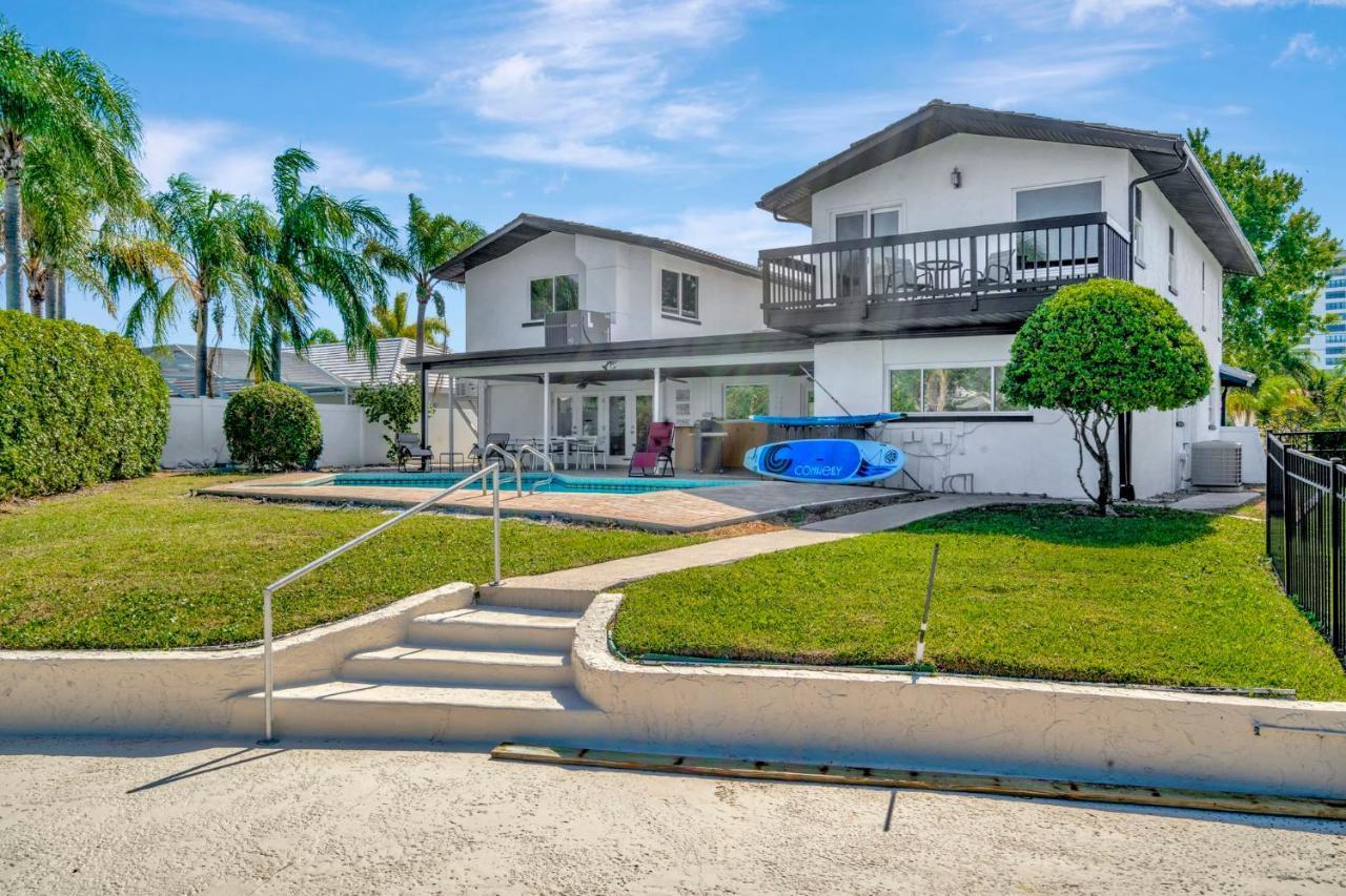 Clearwater Waterfront Modern 4bd 2big Open Loft 4bt With Pool Boat Deck Sleep 15 *