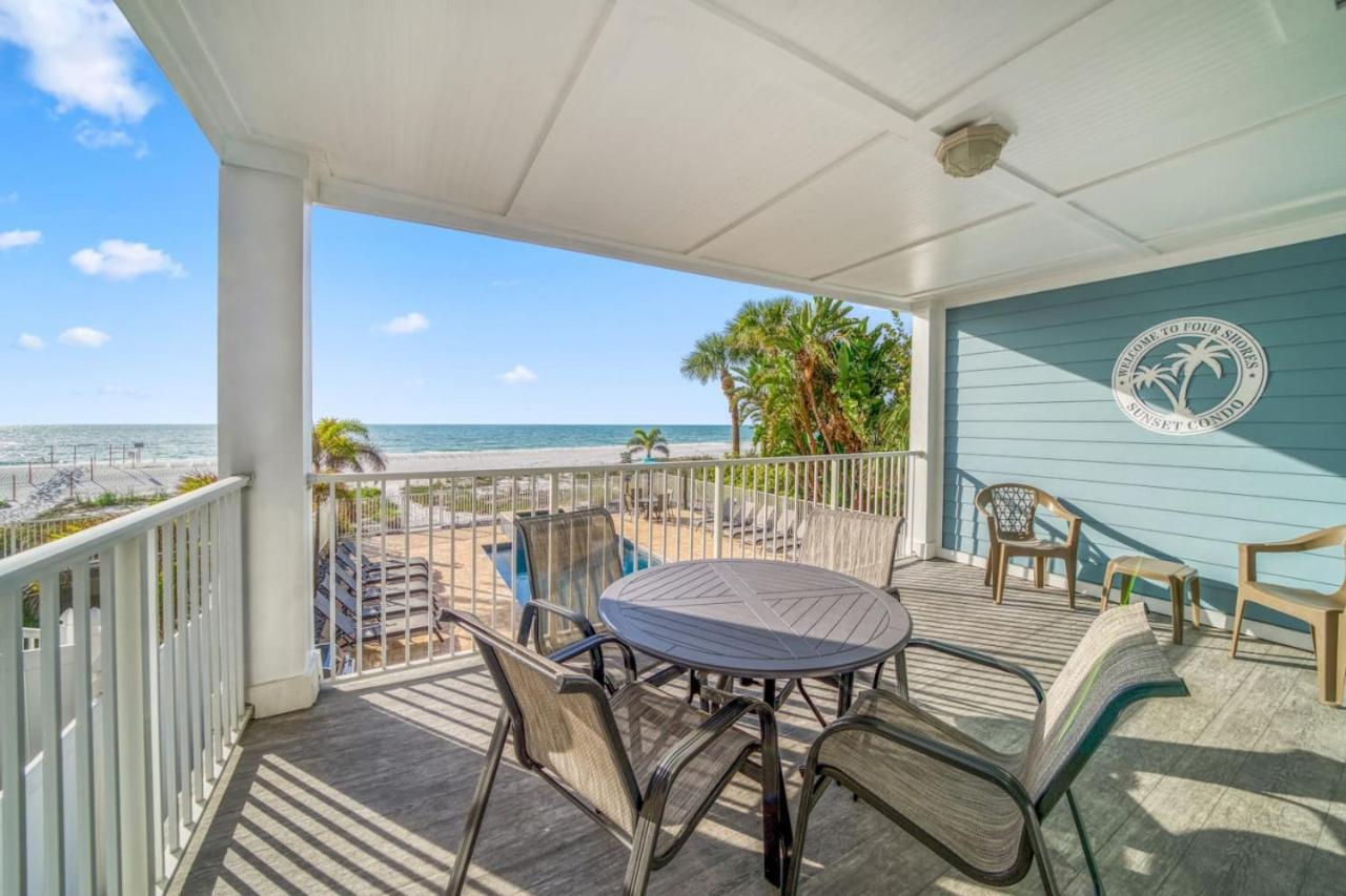 Four Shores Unit 2 Sunset Direct Gulf With Pool And Holiday home Clearwater Beach