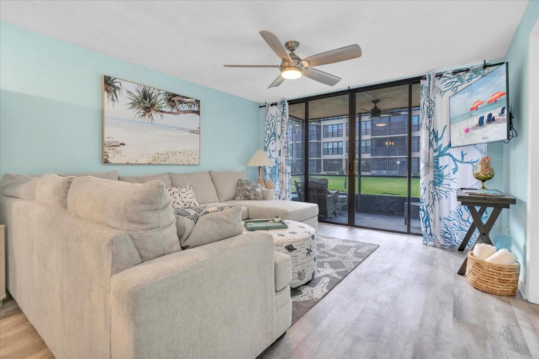 Apartment Indian Shores Waterway View, Walk To Beach, Pool Hot Tub, Dock *