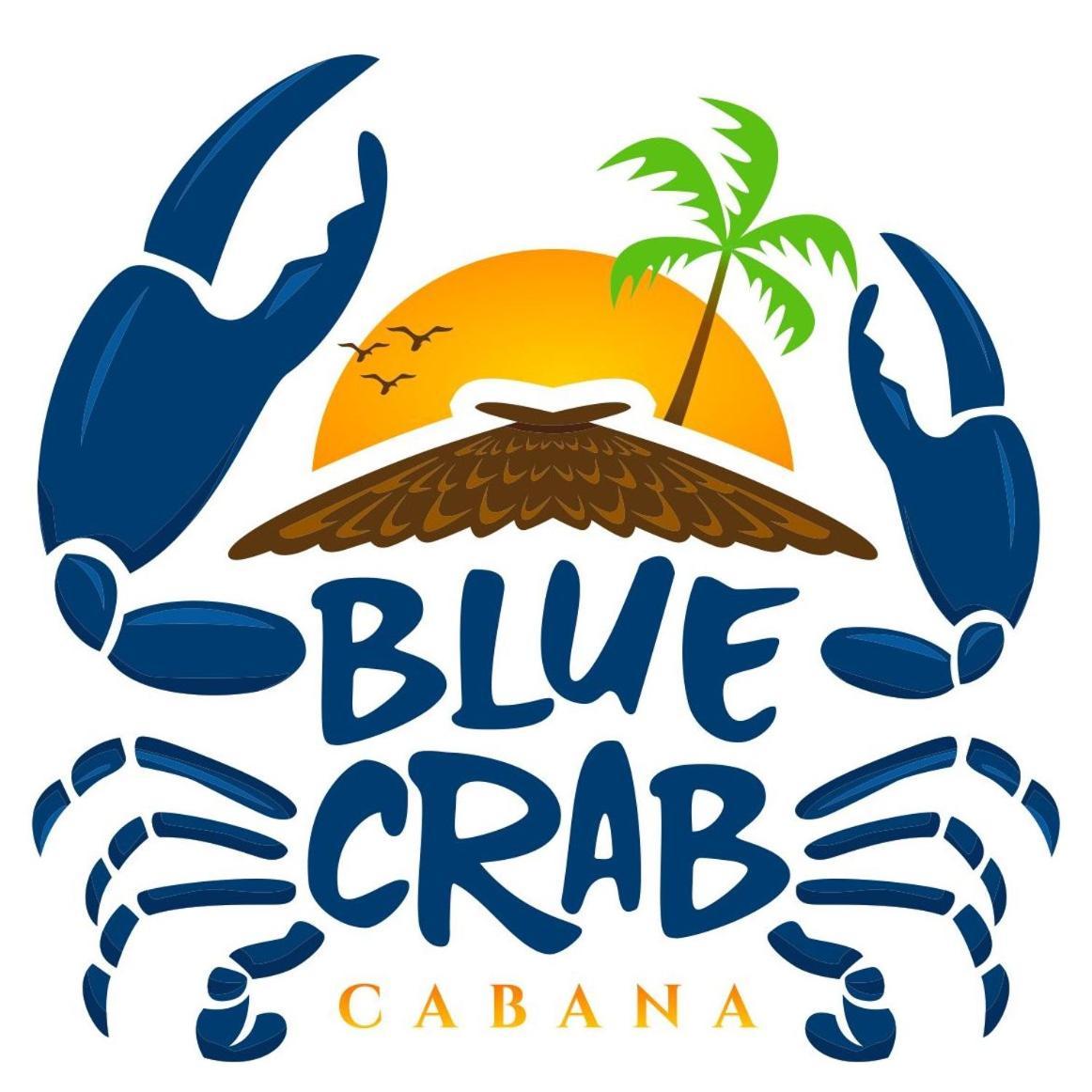 Tiki Blue Crab Cabana Beach In Paradise
