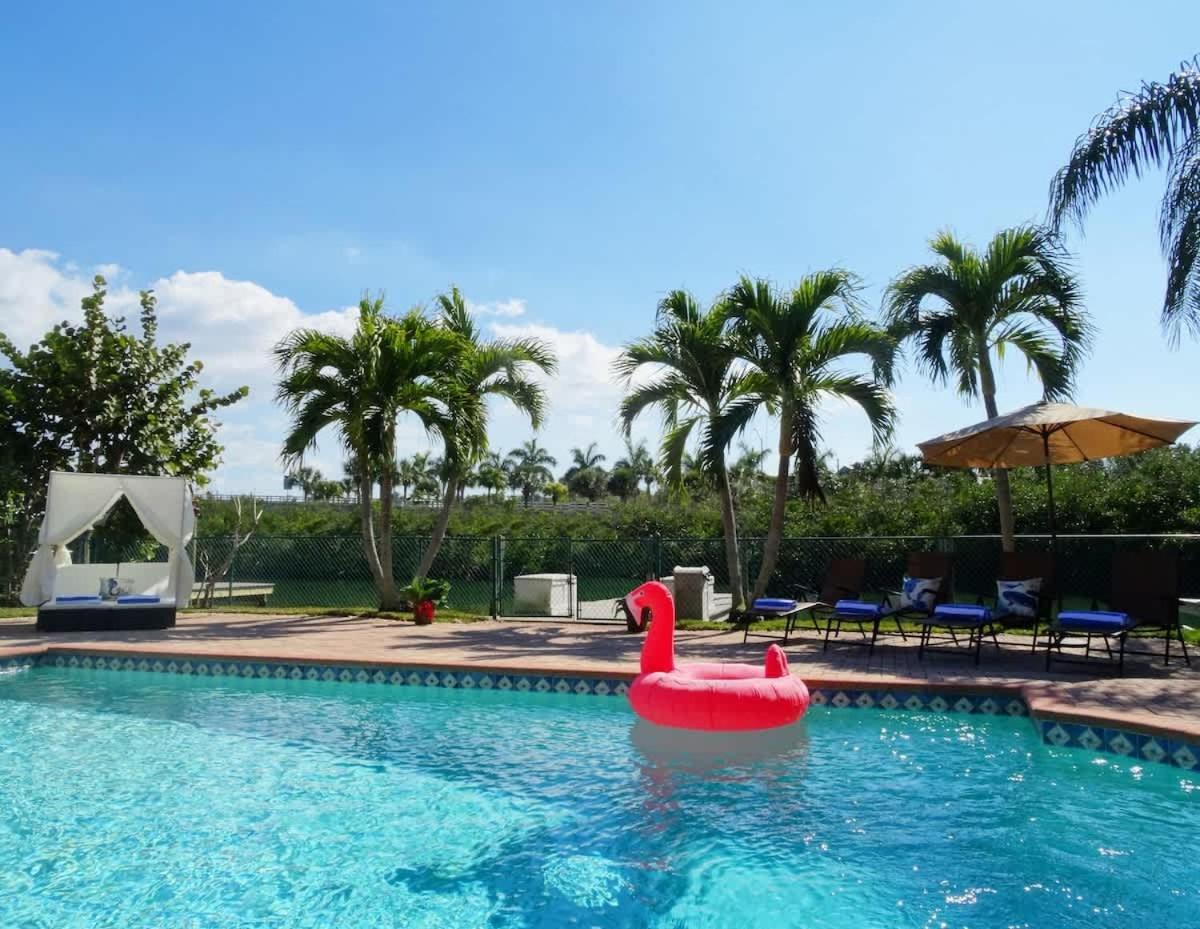 Stunning Waterfront Pool Walk To & Restaurants Large Private Pool Clearwater Beach