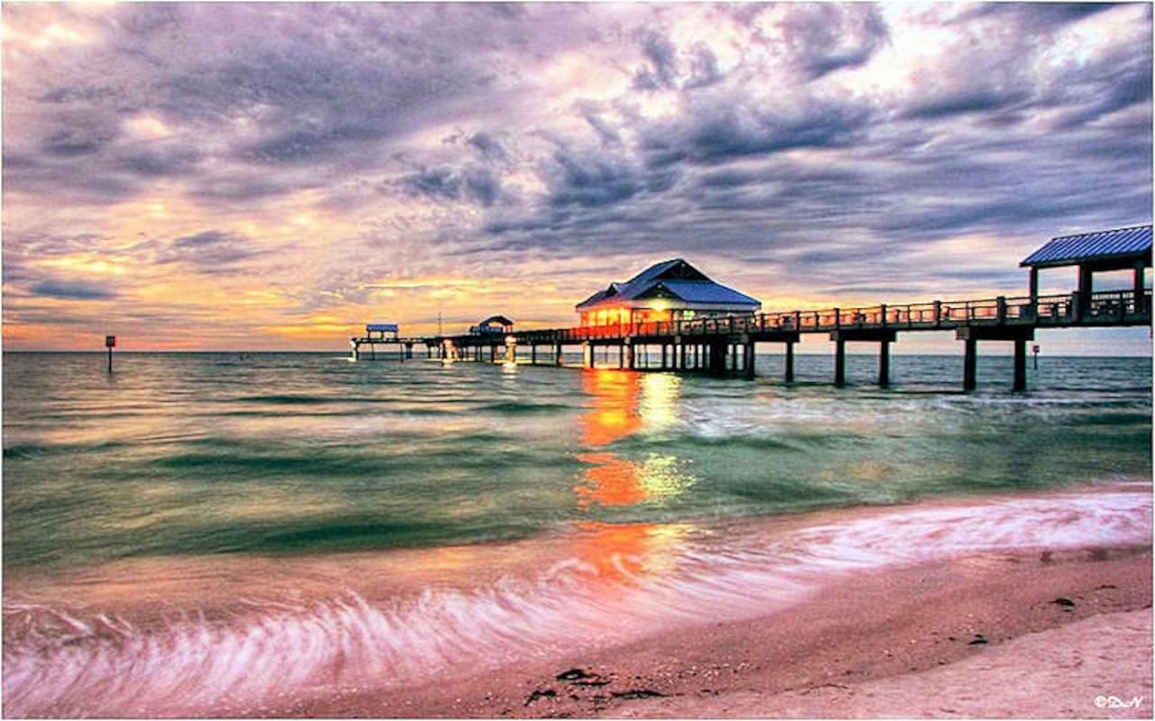 Luxury 5 Star Water Front 3 Beds 2 Bath Pool Hot-tub And Views Clearwater Beach