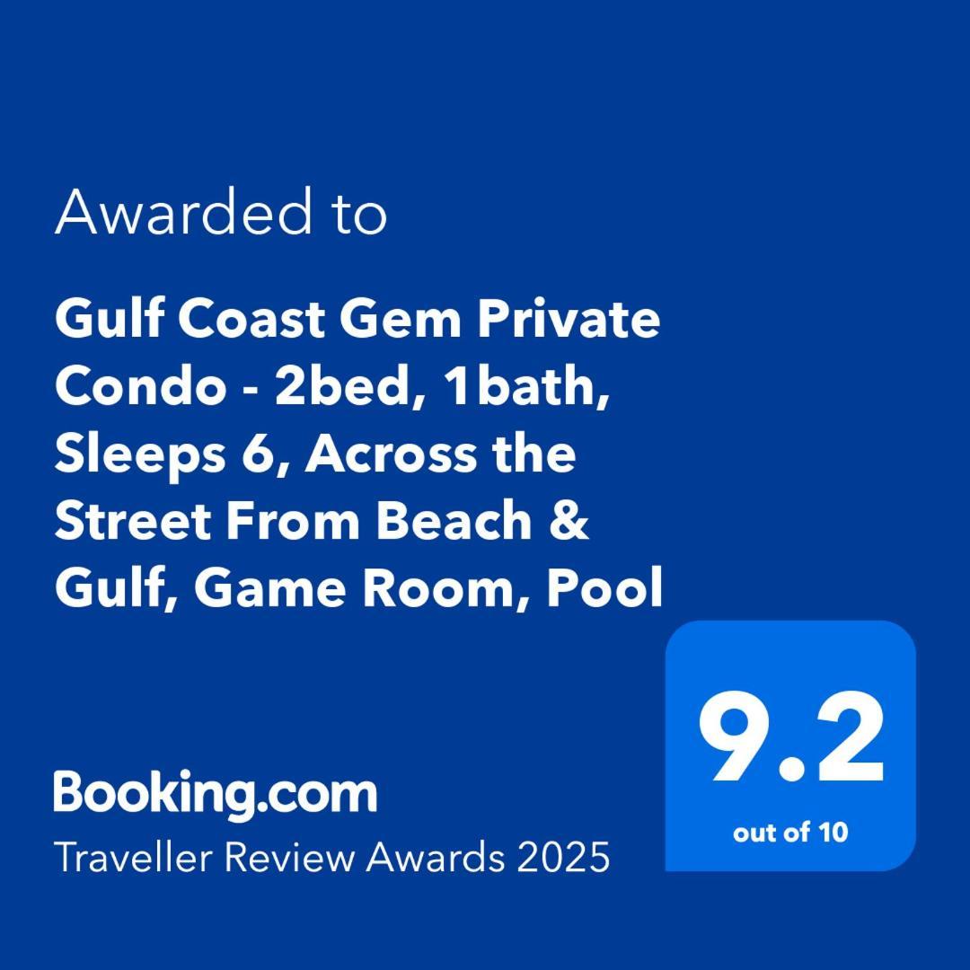 Gulf Coast Gem Private - 2bed, 1bath, Sleeps 6, Across The Street From & Gulf, Game Room, Pool * Clearwater Beach